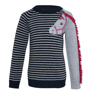 Girl's Thomas Cook Horse Knit Jumper