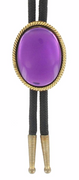 Large Oval SS Bolo Tie