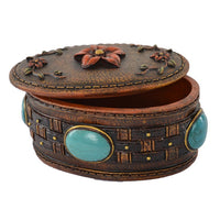 Pure Western Concho & Flower Jewellery Box