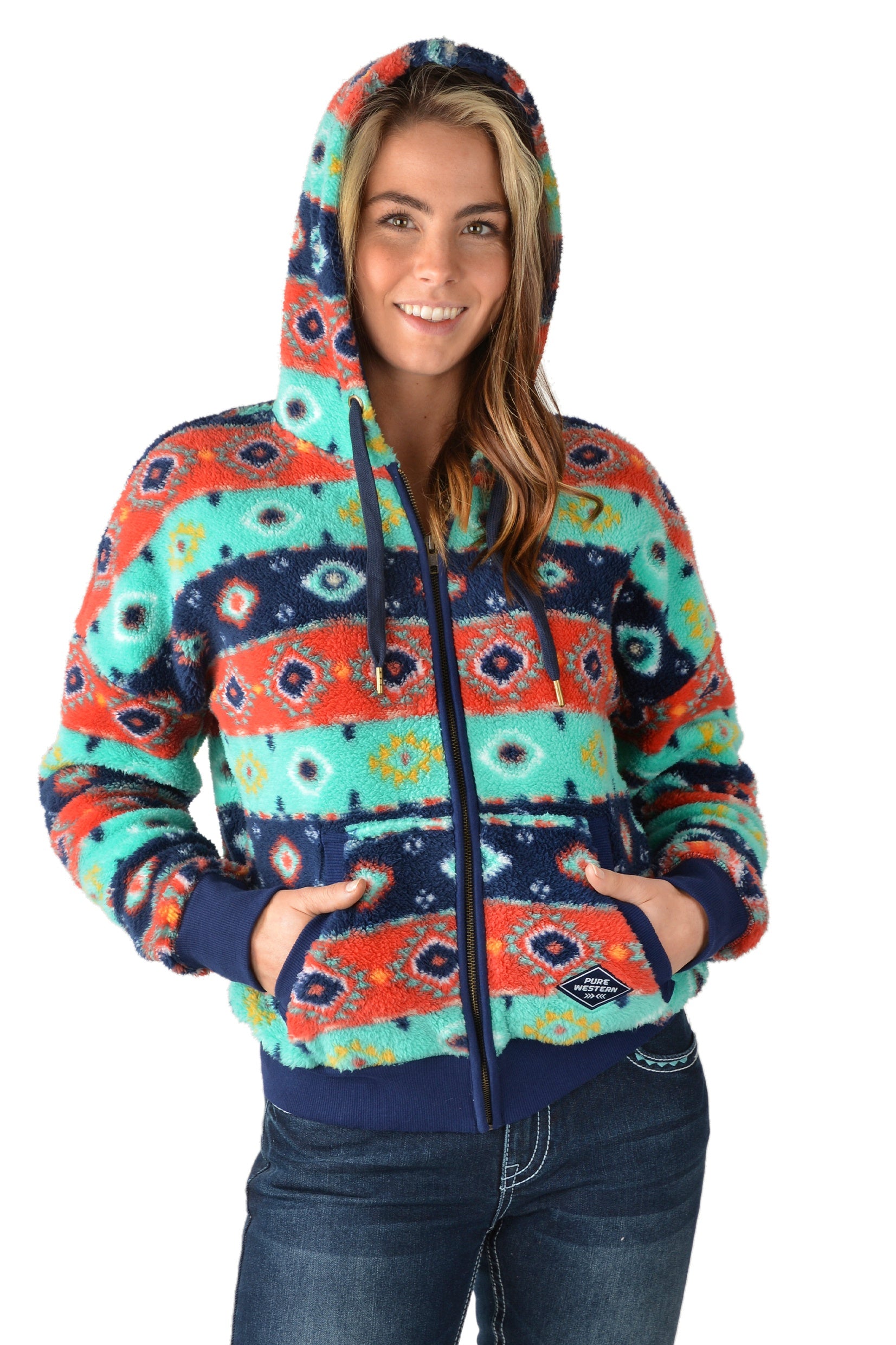 Pure Western Cailan Zip Up Hoodie