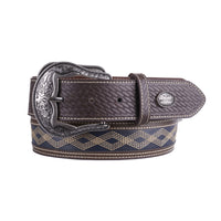 Pure Western Radley Belt - Tan/Navy