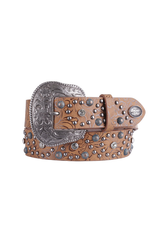 Pure Western Hanna Belt - Light Tan