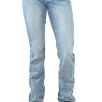 Pure Western Ladies Crisscross Relaxed Rider Jean