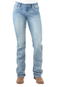 Pure Western Ladies Crisscross Relaxed Rider Jean