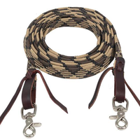 Ezy Ride Aztec Waxed Rein Tan/Brown