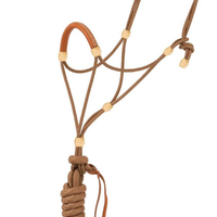 Ezy Ride Rope Halter and Lead Rope - Tan