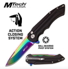 Mtech Rainbow Folder - MT1022RBK