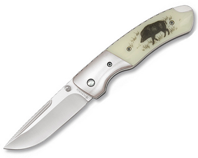 Albainox Wild Boar Folder Knife - 19468