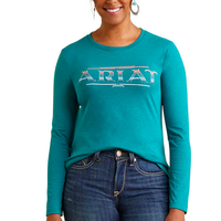 Ariat Womens Serape Style Long Sleeve Shirt
