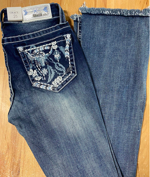 Grace In LA Womens Jeans EB61610