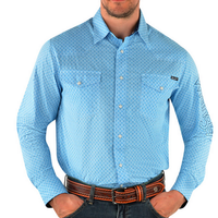 Wrangler Mens Clifton Long Sleeve Shirt