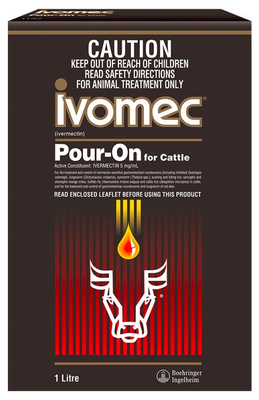 Boehringer Ivomec Pour-On for Cattle 1L