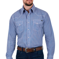 Pure Western Mens Oliver Long Sleeve Shirt