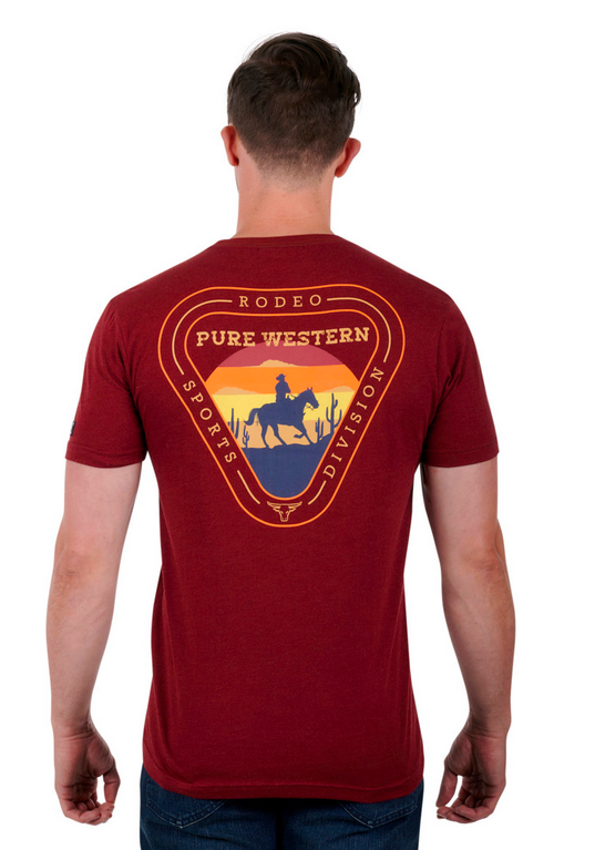 Pure Western Mens Cleveland T-Shirt