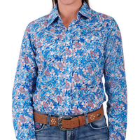 Pure Western Womens Frances Long Sleeve Shirt