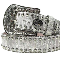 Pure Western Lisa Belt - Silver