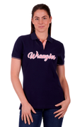 Wrangler Womens Carlyn Short Sleeve Polo