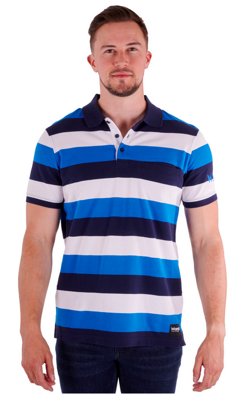 Wrangler Polo Nick - Royal Blue/Navy