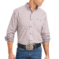 Ariat Mens Relentless Superior Stretch Classic Shirt - Mauve