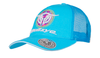 Bullzye Ditsy Trucker Cap - Aqua