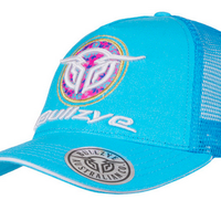 Bullzye Ditsy Trucker Cap - Aqua