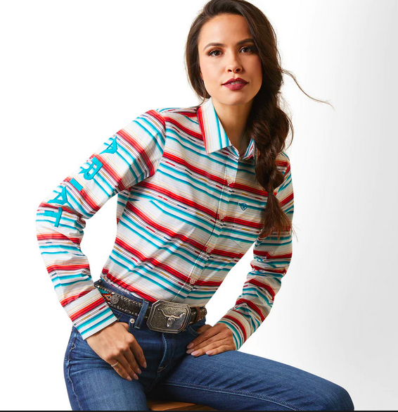 Ariat Shirt Stretch Kirby - Rosa Serape