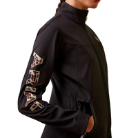 Ariat Womens New TEAM Softshell Jacket - Black/Pony