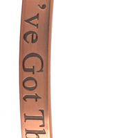 Copper Bracelet - You've Got This
