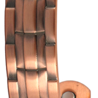 Copper Bracelet - Ribbed Band