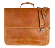 Miena Laptop Bag - Plain Leather