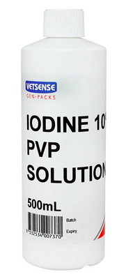Vetsense 10% PVP Iodine Solution