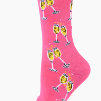 Womens Champers Bamboo Sock - Size W2-8