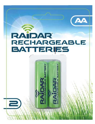 RAiDAR Snake Defence Rechargeable Batteries