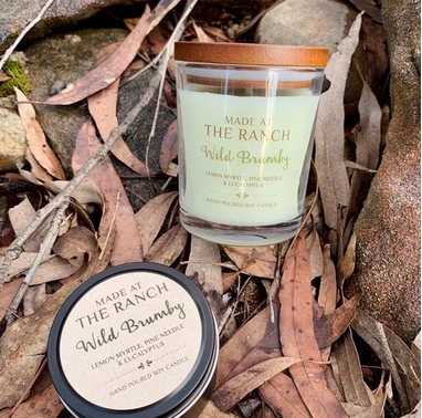 SALE - Made At The Ranch Soy Candle - Wild Brumby