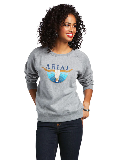 Ariat  Womens REAL Pacific Steerhead Sweatshirt