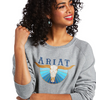 Ariat  Womens REAL Pacific Steerhead Sweatshirt