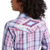 Ariat Womens REAL Cornflower Long Sleeve Shirt