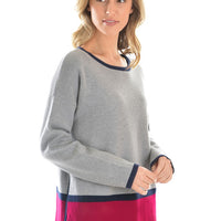 Thomas Cook Jumper Block Striped