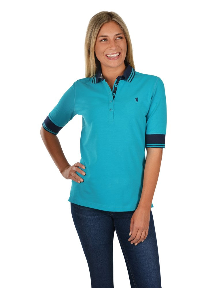 Womens Thomas Cook Kerry Elbow Length Polo - T1S2516065