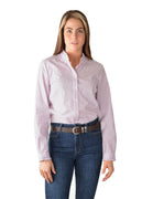 SALE - Thomas Cook Collette Frill Stripe Long Sleeve Shirt