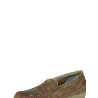 Twisted X Womens Aztec Cell Stretch Slip On - Bomber / Aztec