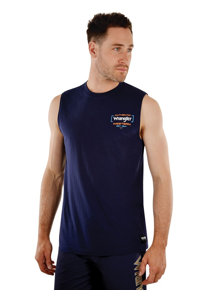 Wrangler Muscle Tank Oakwood
