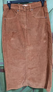 CORFU Stretch Cord Skirt- Saddle