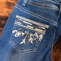Outback Kids Premium Bling Jeans - Dusty JNR