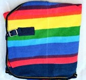 Rainbow Polar Fleece Rug