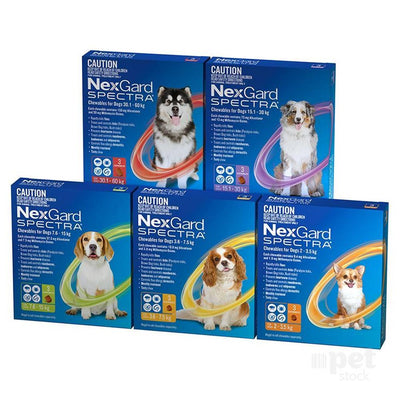 Nexgard Spectra 3 Pack 2 - 3.5KG