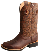 Twisted X Womens 11" Ruff Stock Boot - Umber Size 7 Only